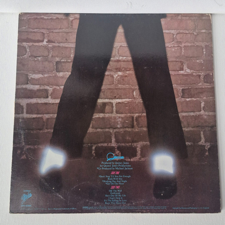 MICHAEL JACKSON Off The Wall LP (1ST PRESS UK)