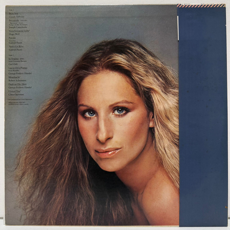 BARBRA STREISAND Classical ... Barbra LP (1ST PRESS JAPAN)