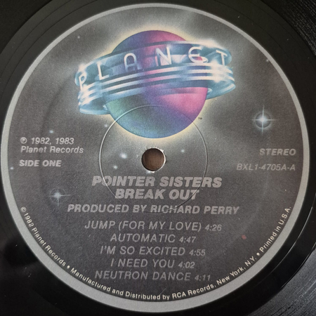 POINTER SISTERS Break Out LP