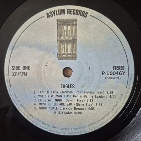EAGLES Eagles LP