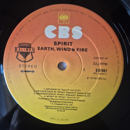 EARTH, WIND & FIRE Box LP