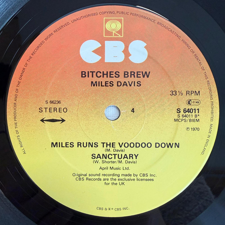 MILES DAVIS Bitches Brew 2LP