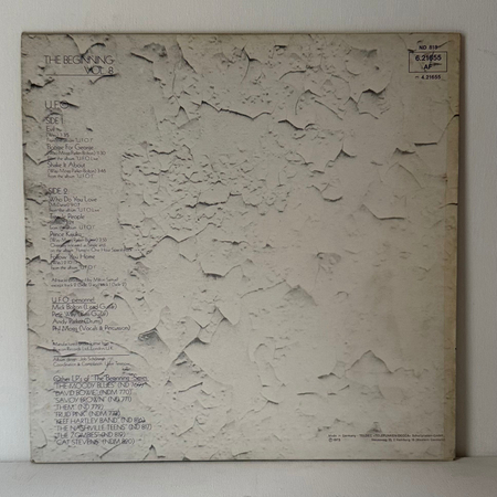 UFO The Beginning Vol. 8 LP (1 PRESS GERMANY)