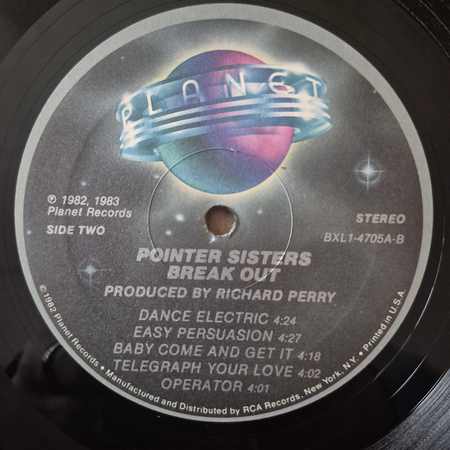 POINTER SISTERS Break Out LP