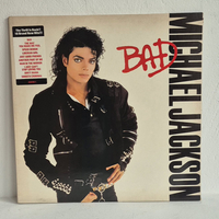 MICHAEL JACKSON Bad LP (1 PRESS UK)