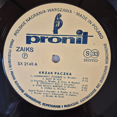 KRZAK Paczka LP
