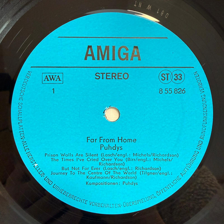 PUHDYS Far From Home LP