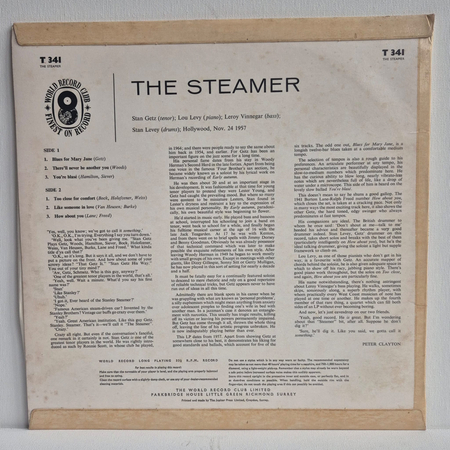 STAN GETZ The Steamer LP