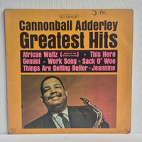 CANNONBALL ADDERLEY Greatest Hits LP (1ST PRESS USA, MONO)
