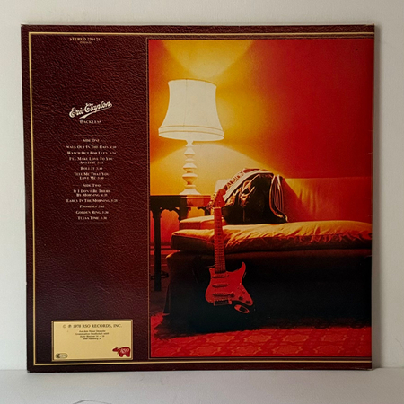 ERIC CLAPTON Backless LP (1 PRESS GERMANY)