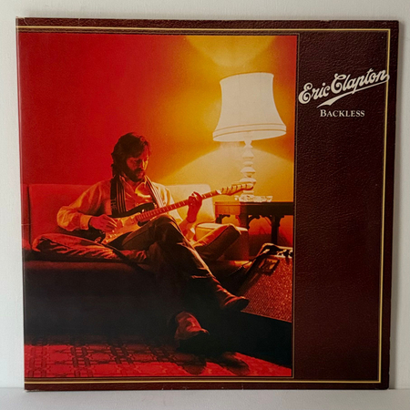 ERIC CLAPTON Backless LP (1 PRESS GERMANY)