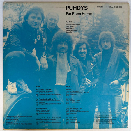 PUHDYS Far From Home LP