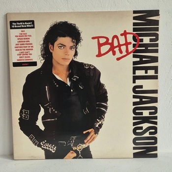 MICHAEL JACKSON Bad LP (1 PRESS UK)
